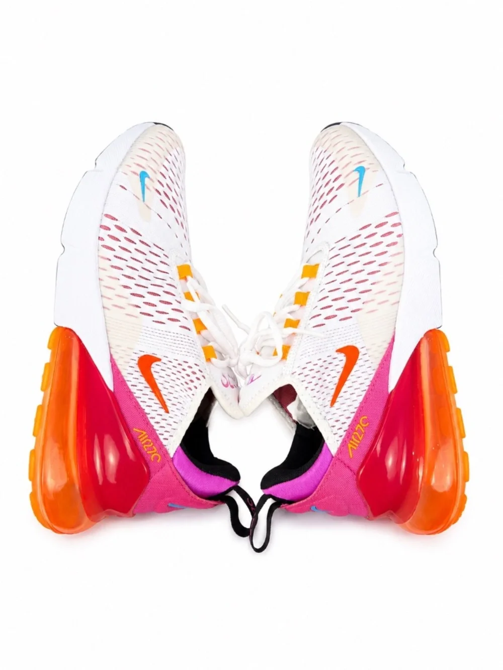 Nike Air Max 270 Fuchsia Dream Crimson Sneakers Women's Size 8 NEW